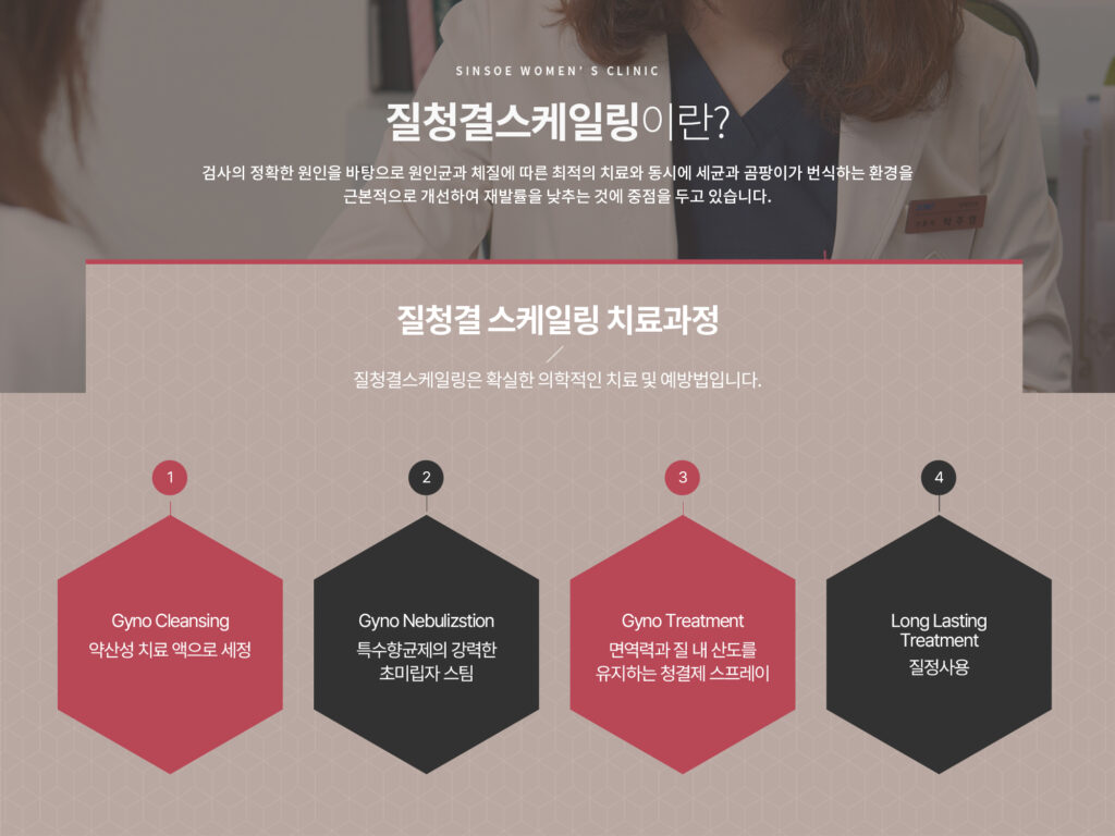 질청결스케일링 치료